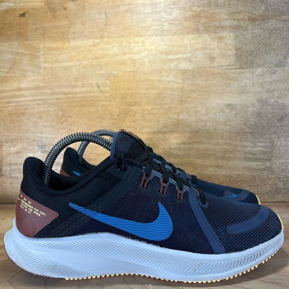 Nike Quest 4 Womens Size 9 (Mens 7.5) Running Shoes Sneakers Thunder Blue - Picture 1 of 12